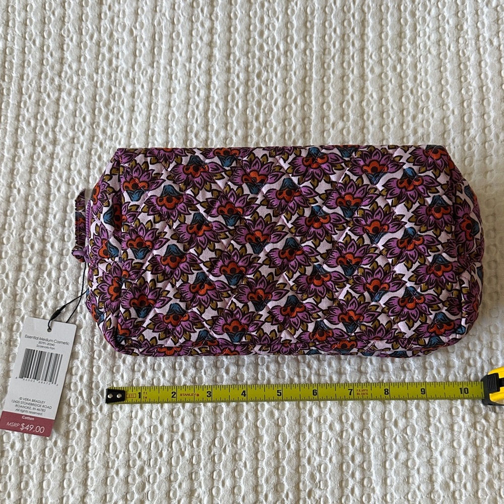 Floral Purple Clutch Bag